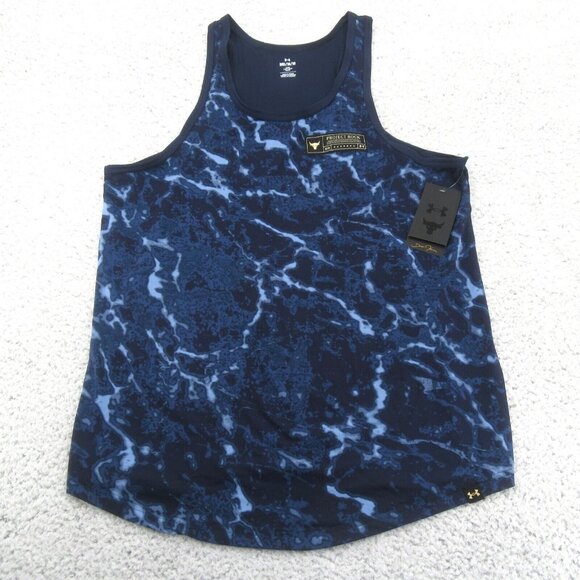 Under Armour Project Rock BSR IsoChill Tank Top Mens Size Medium NEW - Picture 2 of 11